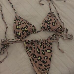 Fabletics Leopard Print Bikini